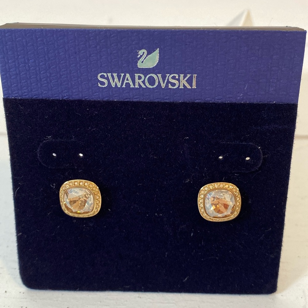 Latitude stud pierced earrings